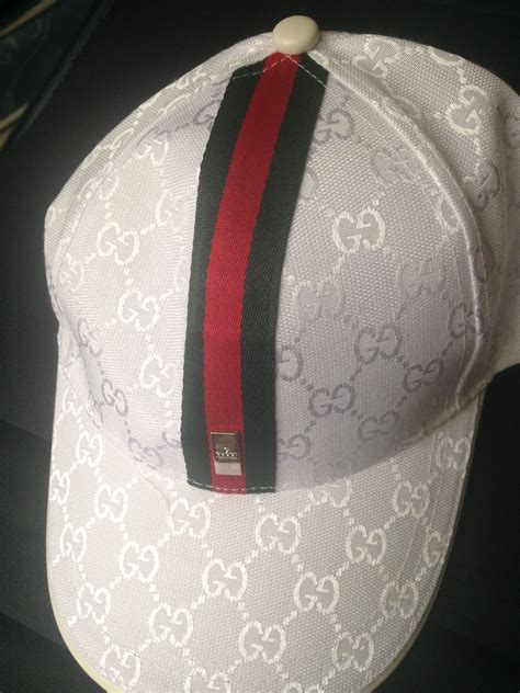 fake white gucci hat